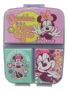 Tupper Hermético con divisiones Minnie - comprar online