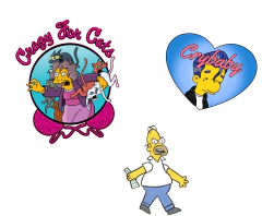 Stickers Simpsons (cliqueá para ver todos los diseños)