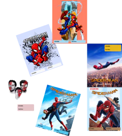 Separadores carpetas Spider Man en internet