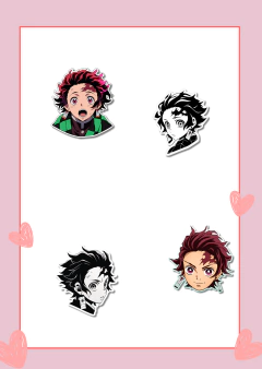 Stickers Demon Slayer - tienda online