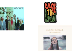 Stickers Cage the elephants - comprar online