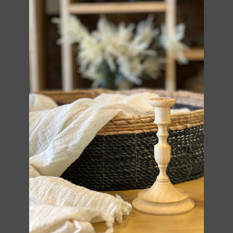 Candelabro madera lustre en internet