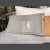 Almohadon Nido 50x30 con tirador de cuero - Rancho Deco
