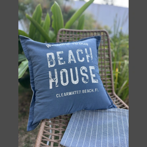 Funda almohadón Beach house - Rancho Deco