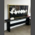 Consola Recibidor de Cipres Negro. En stock 150x33x76 (sin estante) - tienda online