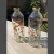 Botella agua pintada en internet