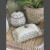 Azucarera porcelana gris - comprar online