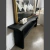 Consola Recibidor de Cipres Negro. En stock 150x33x76 (sin estante) en internet