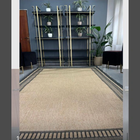 Alfombra símil yute 200x300 lavable diseños varios interior y exterior en internet