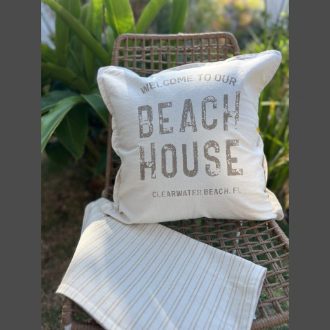 Imagen de Funda almohadón Beach house