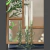Candelabro de vidrio verde - tienda online
