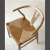 SILLA WISHBONE madera. A pedido