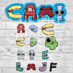 Diseño - Alphabet Lore