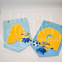 Banderín Minions