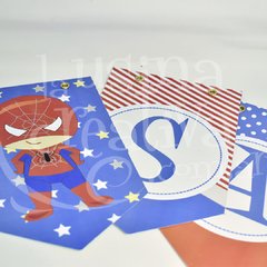 Banderín Spiderman