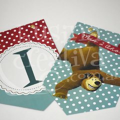 Banderín Masha y Oso - comprar online