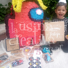 Delivery de cumple - Diseño Among Us