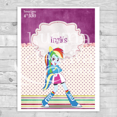 Carátulas para carpeta Nº 3 - x8 - tienda online