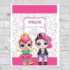 Carátulas para carpeta Nº 3 - x8 - comprar online