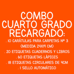 Combo cuarto grado RECARGADO - comprar online