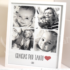 Imagen de Cuadro con fotos - 20x25cm