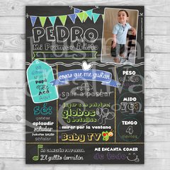 Cuadro Pizarra - 30x40cm - comprar online