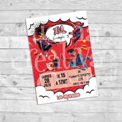 Diseño Spiderman Multiverso (INV48)