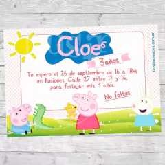 Diseño Peppa Pig (INV12)