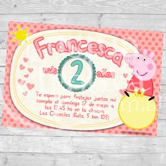 Diseño Peppa Pig Pelota (INV14)