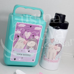 DISEÑO NENA Y GATITO (TZ114)