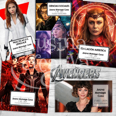 Diseño Mujeres de Marvel (VC185)