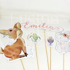 Toppers Animales del Bosque