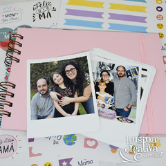 Albúm de fotos + 20 fotos polaroid - Día de la Madre