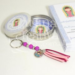 Llaveros Virgencita Porfis x 10 Unidades - La Usina Creativa