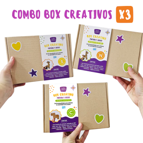 COMBO Boxs Creativos x3 - comprar online