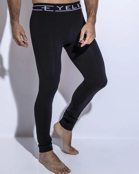 Calzoncillo Largo Eyelit Art. 935 Hombre termico microfibra liso elastico visible T. M al XL
