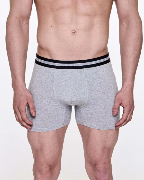 Boxer Eyelit Art. 641 Hombre algodon liso elastico visible T. S al XXL