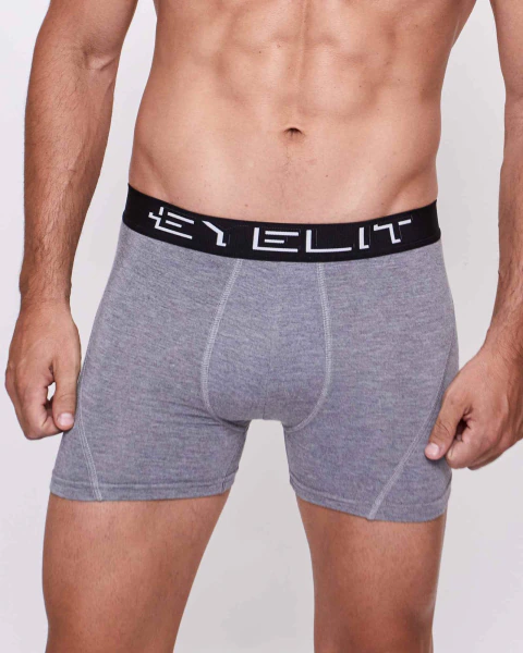 Boxer Eyelit Art. 570 Hombre bambu liso elastico visible T. M al XXL