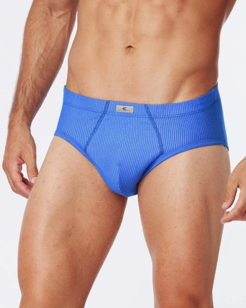 Slip Eyelit Art. 304 Hombre con toalla interna algodon rayado T. S al XXL