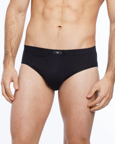 Pack x3 Slip Eyelit Art. 3311 Hombre algodon clasico liso T. S al XXL