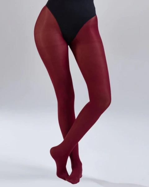 Panty Mora Art. 1140 Mujer ultraopaca suave trama gruesa con puntera T. 1 al 5