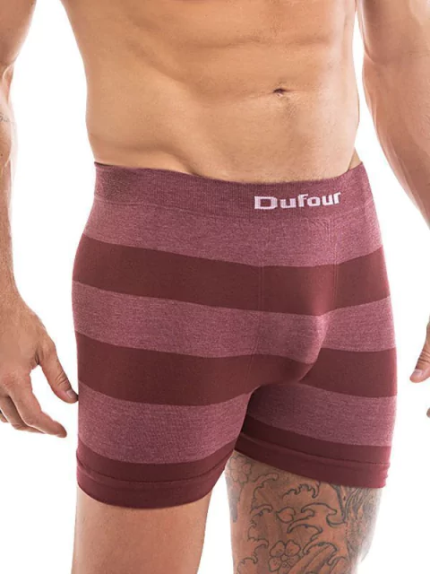 Boxer Dufour Art. 12062 Hombre sin costura seamless algodon rayado T. S al XXL en internet