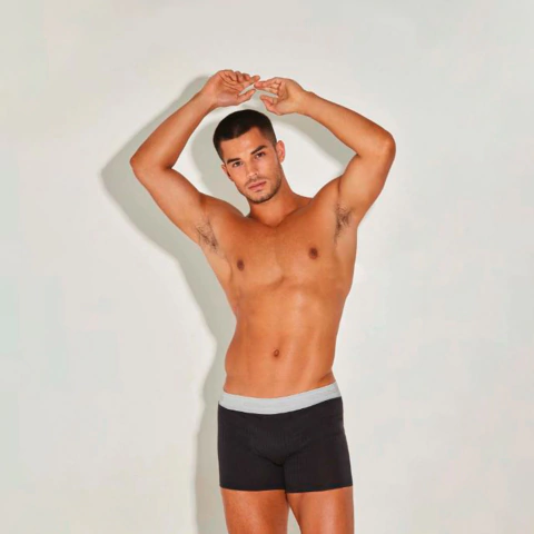 Boxer Acrobata Art. 13 Algodón morley con elástico visible T. S al XL Pack x2 - comprar online