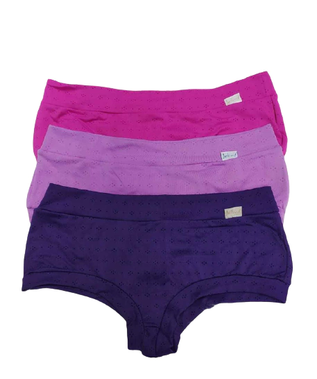 Culotte Jaline Art. 183 Doble cintura microfibra fantasía desagujada