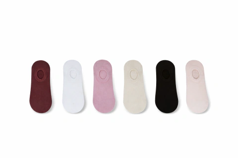 Pack x 6 Maxima Dama Art 6000 Medias Ultra Soft Invisible Dama