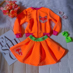 Conjunto Laranja Metalassê Raposinha - comprar online
