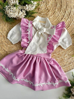 Conjunto Laila (Acompanha Laço de Cabelo) - loja online