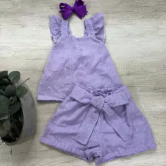 Conjunto Laise Lilás
