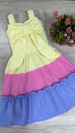 Vestido Tricoline Colors - comprar online