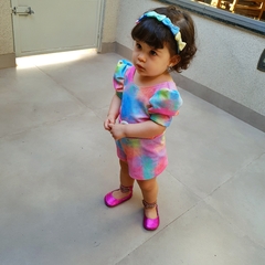Macacão Tie Dye com Cinto - comprar online